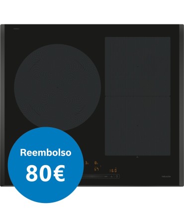 Balay 3EB968LH Placa de inducción, 60 cm, Negro