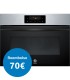 Balay 3CB4821X3 Horno compacto pirolítico, 60 x 45 cm, Acero inoxidable