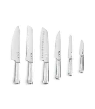 Smeg KBSF02PB Set de cuchillos, 50's Style, Azul