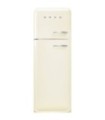 Smeg FAB30LCR6 Frigorífico doble puerta 50's Style, Ventilado, Bisagras izquierdas, Crema, 172 x 60 cm
