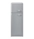 Smeg FAB30LSV6 Frigorífico doble puerta 50's Style, Ventilado, Bisagras izquierdas, Plata, 172 x 60 cm