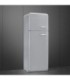 Smeg FAB30LSV6 Frigorífico doble puerta 50's Style, Ventilado, Bisagras izquierdas, Plata, 172 x 60 cm