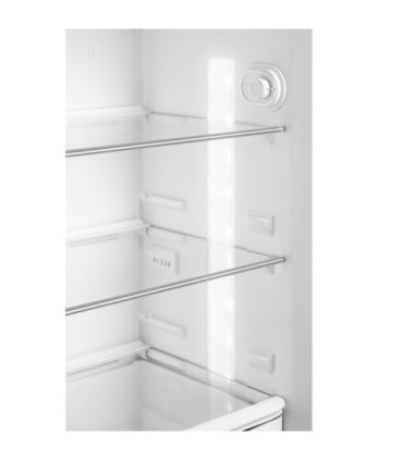 Smeg FAB30LSV6 Frigorífico doble puerta 50's Style, Ventilado, Bisagras izquierdas, Plata, 172 x 60 cm