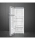 Smeg FAB30LSV6 Frigorífico doble puerta 50's Style, Ventilado, Bisagras izquierdas, Plata, 172 x 60 cm
