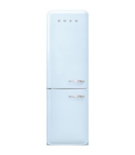 Smeg FAB32LPB6 Frigorífico combinado 50's Style, Bisagras izquierdas, Azul Celeste, 196,8 x 60,1 cm