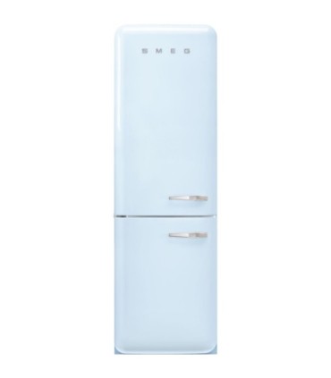 Smeg FAB32LPB6 Frigorífico combinado 50's Style, Bisagras izquierdas, Azul Celeste, 196,8 x 60,1 cm