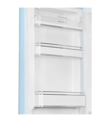 Smeg FAB32LPB6 Frigorífico combinado 50's Style, Bisagras izquierdas, Azul Celeste, 196,8 x 60,1 cm