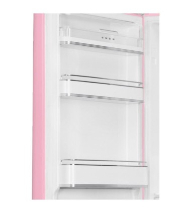 Smeg FAB32LPK6 Frigorífico combinado 50's Style, Bisagras izquierdas, Rosa, 196,8 x 60,1 cm