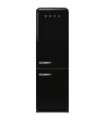 Smeg FAB32RBL6 Frigorífico combinado 50's Style, Bisagras derechas, Negro, 196,8 x 60,1 cm