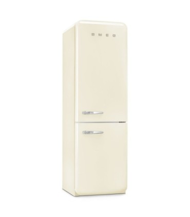 Smeg FAB32RCR6 Frigorífico combinado 50's Style, Bisagras derechas, Crema, 196,8 x 60,1 cm