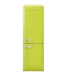 Smeg FAB32RLI6 Frigorífico combinado 50's Style, Bisagras derechas, Verde Pistacho, 196,8 x 60,1 cm