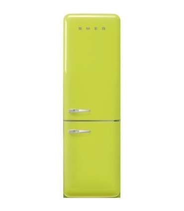 Smeg FAB32RLI6 Frigorífico combinado 50's Style, Bisagras derechas, Verde Pistacho, 196,8 x 60,1 cm