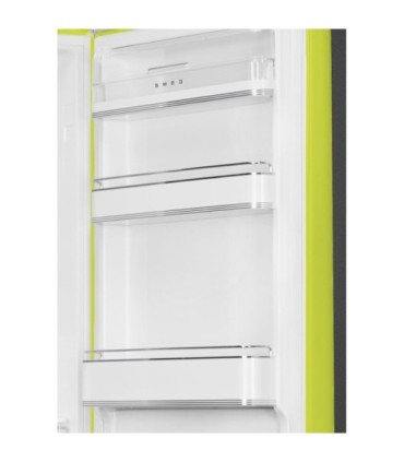 Smeg FAB32RLI6 Frigorífico combinado 50's Style, Bisagras derechas, Verde Pistacho, 196,8 x 60,1 cm