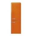 Smeg FAB32ROR6 Frigorífico combinado 50's Style, Bisagras derechas, Naranja, 196,8 x 60,1 cm