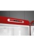 Smeg FAB32RRD6 Frigorífico combinado 50's Style, Bisagras derechas, Rojo, 196,8 x 60,1 cm