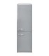 Smeg FAB32RSV6 Frigorífico combinado 50's Style, Bisagras derechas, Plata, 196,8 x 60,1 cm