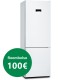Bosch KGN493WDA Serie 4, Frigorífico combinado de libre instalación, 203 x 70 cm, Blanco, Total NoFrost