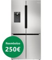 Bosch KFD96APEA Serie 6, Frigorífico Multipuerta con toma de agua, 183 x 90.5 cm, Acero antihuellas