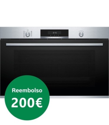 Bosch VBD5780S0 Serie 6, Horno pirolítico, 90 x 60 cm, Acero inoxidable
