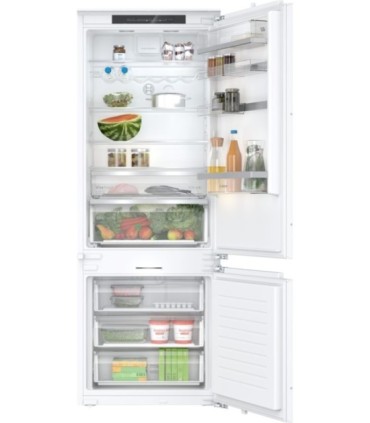 Bosch KBN96ADD0 Serie 6, Frigorífico combi  integrable, 193.5 x 70.8 cm, Cierre suave con puerta fija