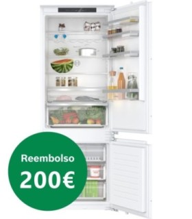 Bosch KBN96VFE0 Serie 4, Frigorífico combi  integrable, 193.5 x 70.8 cm, Puerta fija