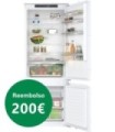Bosch KBN96VFE0 Serie 4, Frigorífico combi  integrable, 193.5 x 70.8 cm, Puerta fija