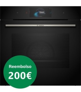 Bosch HSG7584B1 Serie 8, Horno con vapor, 60 x 60 cm, Negro