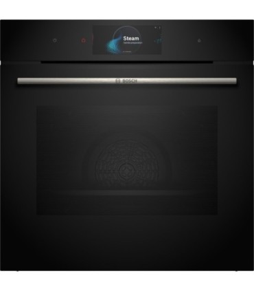 Bosch HSG7584B1 Serie 8, Horno con vapor, 60 x 60 cm, Negro