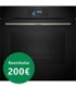 Bosch HRG7784B1 Serie 8, Horno pirolítico con vapor, 60 x 60 cm, Negro