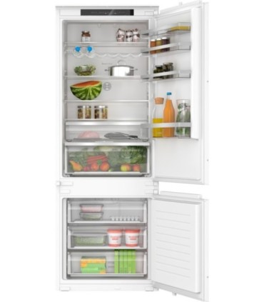 Bosch KBN96VSE0 Serie 4, Frigorífico combi  integrable, 193.5 x 69.1 cm, Puerta deslizante