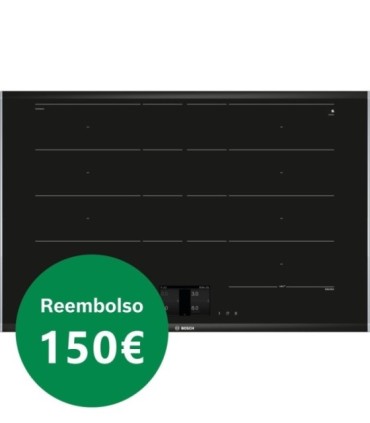 Bosch PXY875KW1E Serie 8, Placa inducción, 80 cm, negro