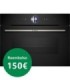 Bosch CSG7361B1 Serie 8, Horno compacto con vapor, 60 x 45 cm, Negro