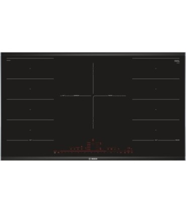 Bosch PXV975DV1E Serie 8, Placa inducción, 90 cm, Negro, con perfiles
