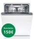 Bosch SMD8TCX04E Serie 8, Lavavajillas totalmente integrable, 60 cm