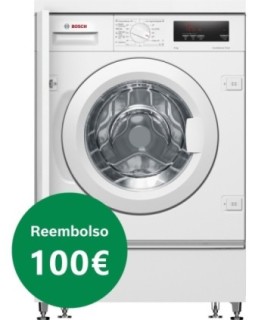 Bosch WIW28302ES Serie 6, Lavadora integrable, 8 kg, 1400 rpm