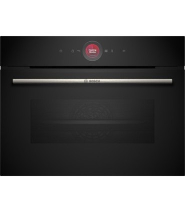 Bosch CBG7341B1 Serie 8, Horno compacto, 60 x 45 cm, Negro