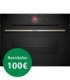 Bosch CBG7741B1 Serie 8, Horno compacto pirolítico, 60 x 45 cm, Negro
