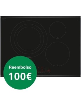 Bosch PID775HC1E Serie 6, Placa de inducción, 70 cm, Negro, con perfiles