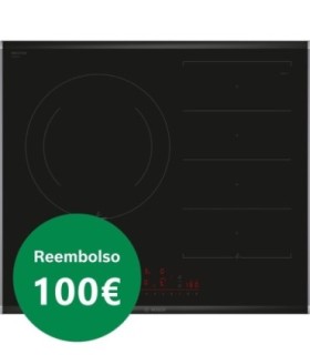 Bosch PXJ675HC1E Serie 6, Placa inducción, 60 cm, Negro, con perfiles