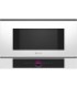 Bosch BFL7221W1 Serie 8, Microondas integrable, Bisagras izquierda, Blanco
