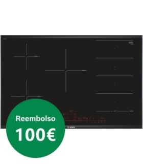 Bosch PXV875DV1E Serie 8, Placa inducción, 80 cm, Negro, con perfiles