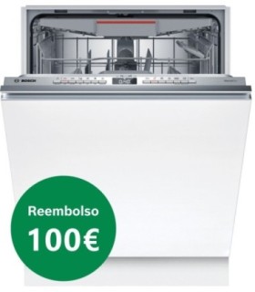 Bosch SMH4EVX08E Serie 4, Lavavajillas totalmente integrable, 60 cm, Puerta deslizante