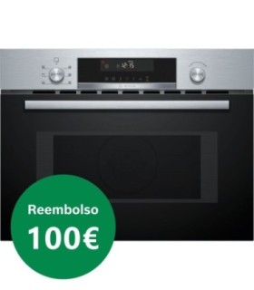 Bosch CMA585GS1 Serie 6, Horno compacto con microondas, 60 x 45 cm, Acero inoxidable