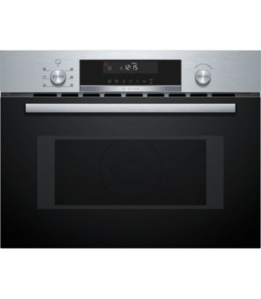 Bosch CMA585GS1 Serie 6, Horno compacto con microondas, 60 x 45 cm, Acero inoxidable
