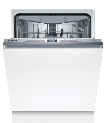 Bosch SBH4ECX28E Serie 4, Lavavajillas totalmente integrable, 60 cm, XXL, Puerta deslizante