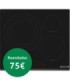Bosch PID631HC1E Serie 6, Placa de inducción, 60 cm, Negro, sin perfiles
