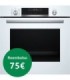 Bosch HBG578EW7 Serie 6, Horno pirolítico, 60 x 60 cm, Blanco