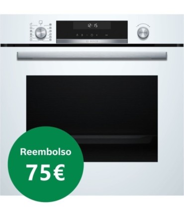 Bosch HBG578EW7 Serie 6, Horno pirolítico, 60 x 60 cm, Blanco