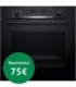Bosch HBG578EB7 Serie 6, Horno pirolítico, 60 x 60 cm, Negro