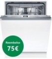 Bosch SMV4EVX04E Serie 4, Lavavajillas totalmente integrable, 60 cm